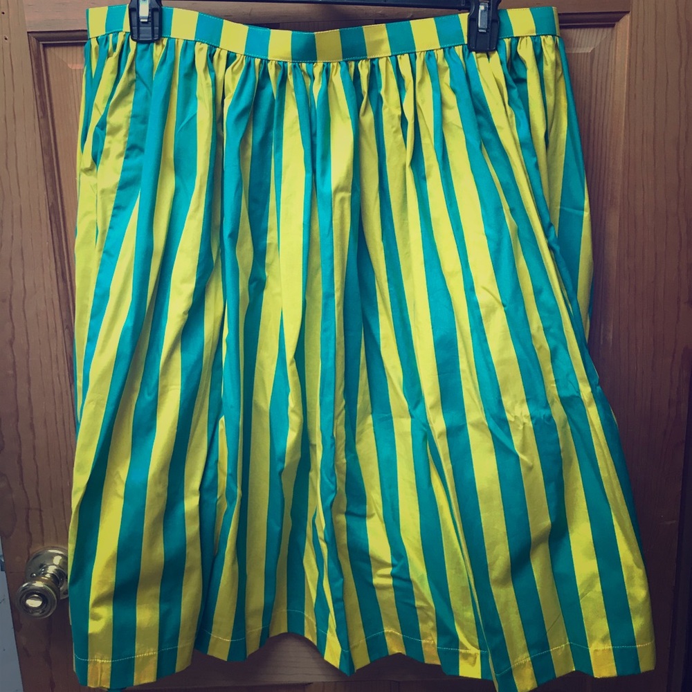 NWT Magnolia Park striped Unique Vintage skirt